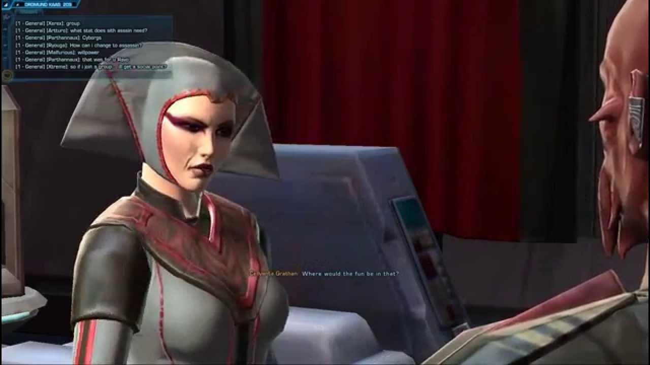 SWTOR sex scene YouTube