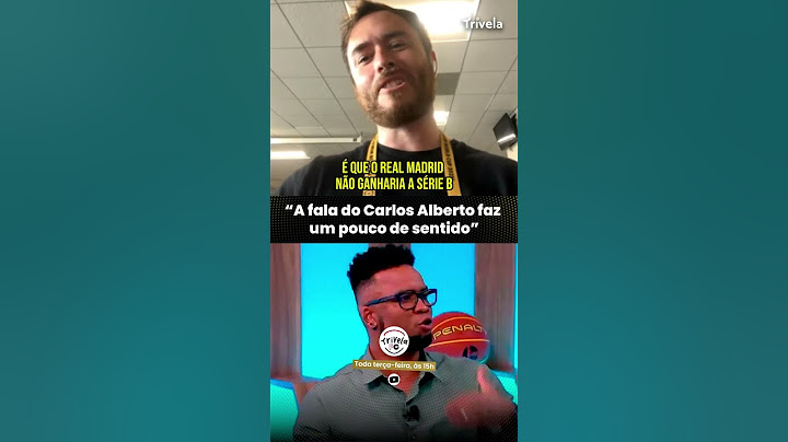 "O Real Madrid não ganharia a Série B" 😅 A exagerada fala do ex-jogador Carlos Alberto #Shorts