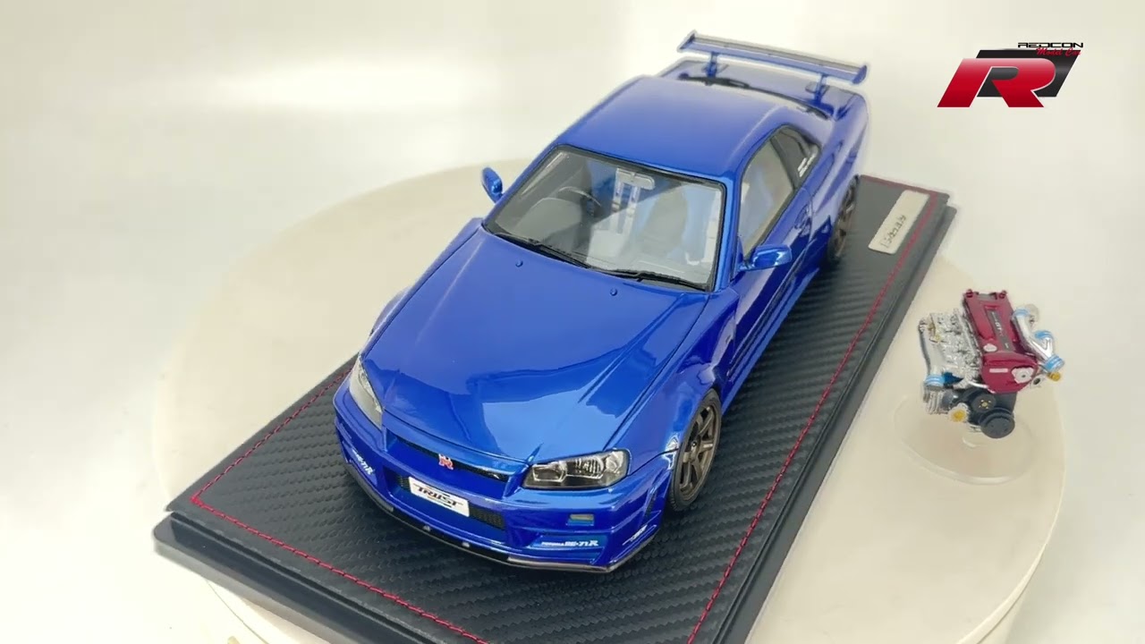 IG3297 TRUST GReddy R34 with Engine 4k - YouTube