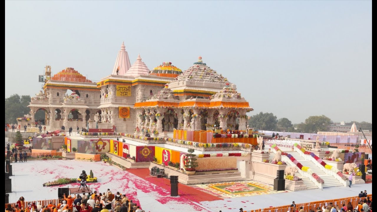 PM Modi at Shri Ram Janmabhoomi Mandir Dhwajarohan Utsav | LIVE from Ayodhya