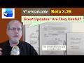 Remarkable Beta 3.26:  Import Word Docs and New Web App!