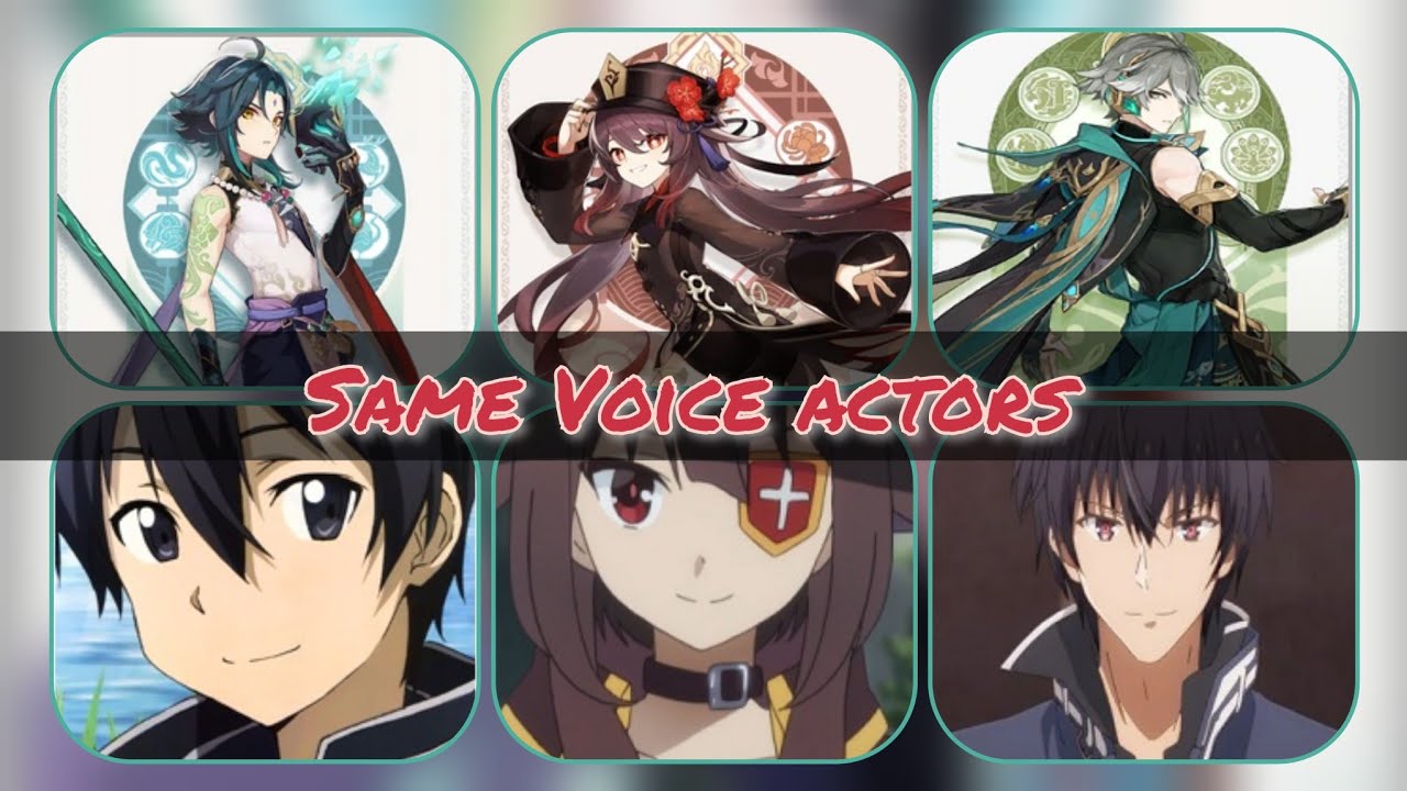 Fontaine characters and their voice actors in Genshin Impact