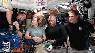 Artemis 2 Crew Talks emotional Moon Crater Naming And More In Presser From Space