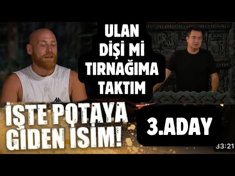 SURVİVOR ALLSTARDA 3. ELEME ADAYI OLAN İSİM FURKAN OLDU TÜM TAKIM ONU YAZDI SİNİRDEN DELİRDİ TV8