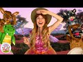 The billabong song  australian animals bush dance  kids songs  fairy jasmines house