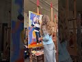 Painting Process – Every Brushstroke Tells a Story 🎨✨artist voskresenskayamaria volkova #art