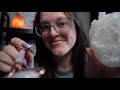 ASMR 30 Minute Crystal Spa Relaxing Pamper Session For Sleep Face Touching Layered Sounds