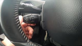 How to Enable or Disable Cruise Control in PEUGEOT 308 II ( 2013 - 2021 )