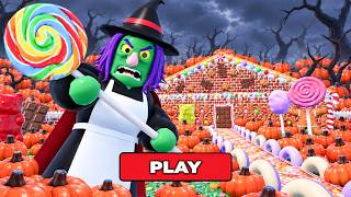 ESCAPE CANDY WITCH! (SCARY OBBY) All Stages Completed Full Gameplay Boss Battle Roblox Escape Obby! screenshot 5