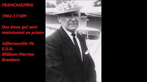FRANCAIS(FRN)1963-1110MDes âmes qui sont maintenant en prison Jeffersonville IN. E.U.A. William M.B.