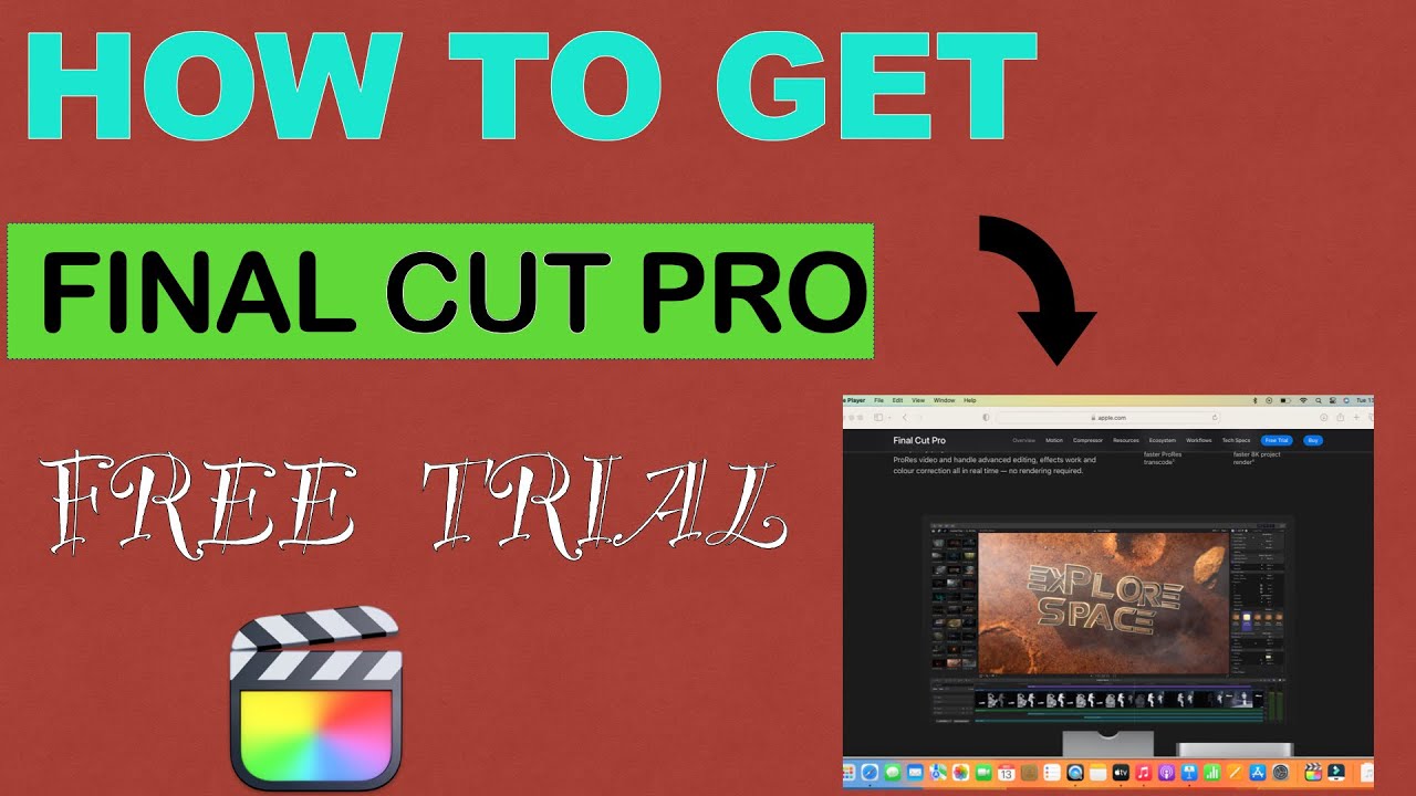 does final cut pro free trial have watermark