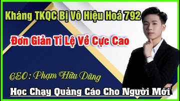 Kháng Tài Khoản Quảng Cáo Bị Vô Hiệu Hoá Dạng 792 Add Thẻ |CTYDJMEDIA