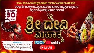 !*ಶ್ರೀ ದೇವಿ ಮಹಾತ್ಮೆ! ಯಕ್ಷಗಾನ ಬಯಲಾಟ | ಕಟೀಲು ಶ್ರೀ ದುರ್ಗಾಪರಮೇಶ್ವರೀ ಪ್ರಸಾದಿತ ದಶಾವತಾರ ಯಕ್ಷಗಾನ ಮಂಡಳಿ