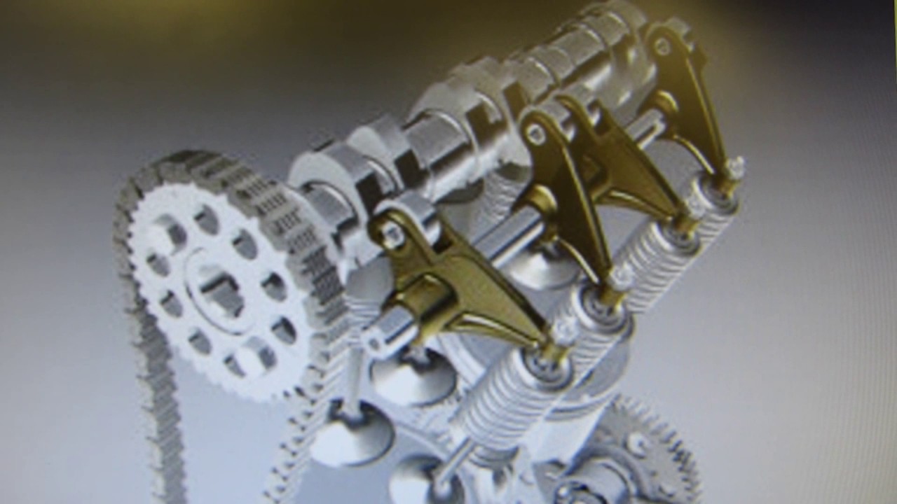 Engineering detail Africa Twin valve train YouTube