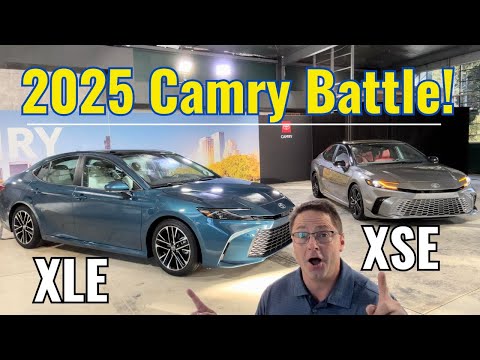 2025 Camry XSE vs XLE: I Compare & You Decide!