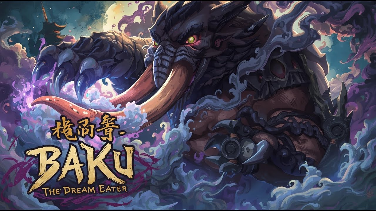 Baku: Dream-Eating Yokai Protecting Sleepers | Japanese Mythology