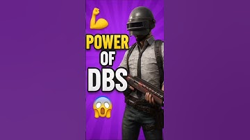 💥 Never Stand in Front of DBS! | Instant Wipe Power 💣😱 #PUBGMobile #shorts