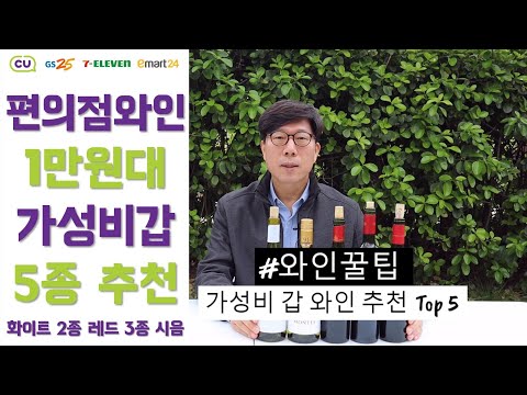   와인꿀팁 편의점 와인 추천 가성비갑 1만원대 와인 김박사의와인랩