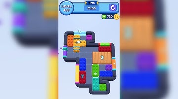 Color Block Jam Level 430 Walkthrough Solution