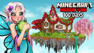 I Survived 100 Days as a Fairy in Minecraft Hardcore