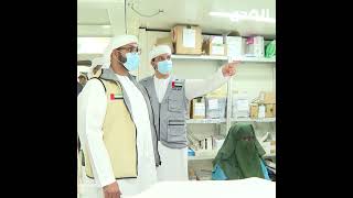 الفريق الإنساني الإماراتي يزور المرضى المنومين بالمستشفى الميداني في تشاد
