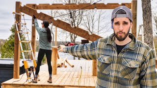 Building an Outdoor Kitchen in 72 Hours