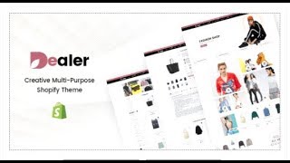 Dealer - Multipurpose Responsive Shopify Theme | Themeforest Templates