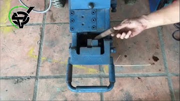 Máy cắt sắt đẩy bánh xe Hàn Quốc