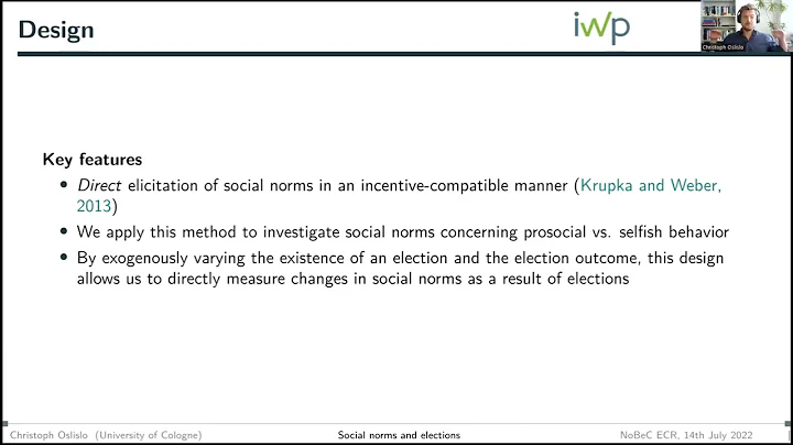 Social norms and elections: How elected rules can make behavior (in)appropriate