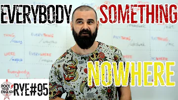 Como usar Something Someone Somewhere?
