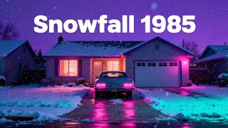 Snowfall ’85 ❄️  A Nostalgic Synthwave Winter Ambience