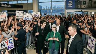 Fans Go Crazy Zhang Linghe Allegedly Brings Tian Xiwei To Nyc For Gucci Cruise 2027