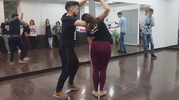 Edson & Oksana. Zouk demo. 19.12.18