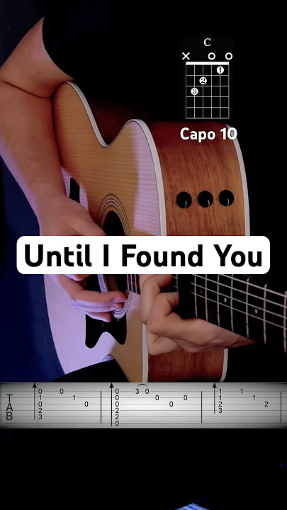 Until I Found You - Stephen Sanchez #guitar #guitarist #guitartutorial