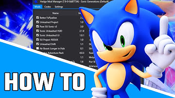 How To Install Sonic Mods + Unleashed Project Crash Fix on a GTX!