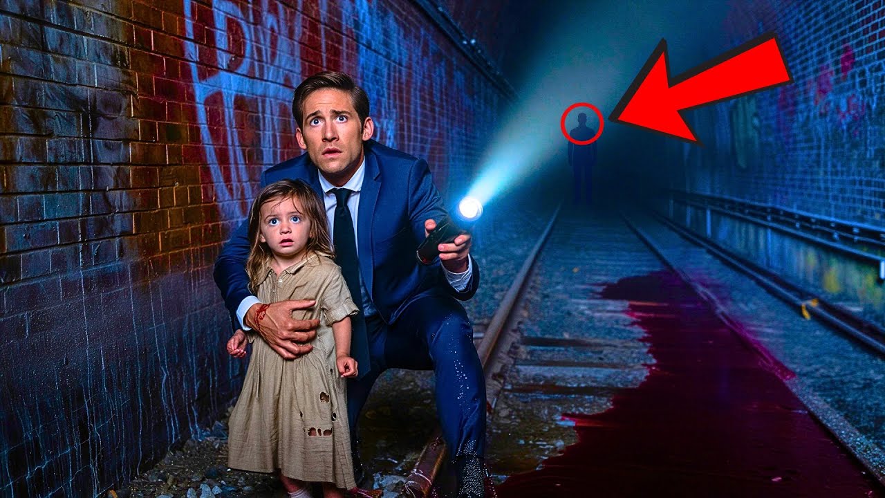 “O MORTO ESTÁ AÍ” DISSE A MENINA OLHANDO PARA O TÚNEL FECHADO, MAS QUANDO ILUMINAM…