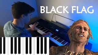 BLACK FLAG on the PIANO | my own arrangement