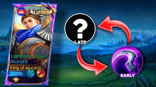 WTF ALUCARD HACK DAMAGE⚡️!ALUCARD NEW BROKEN FIRST ITEM FOR EARLY AND LATE GAME DANAGE HACK !!MLBB