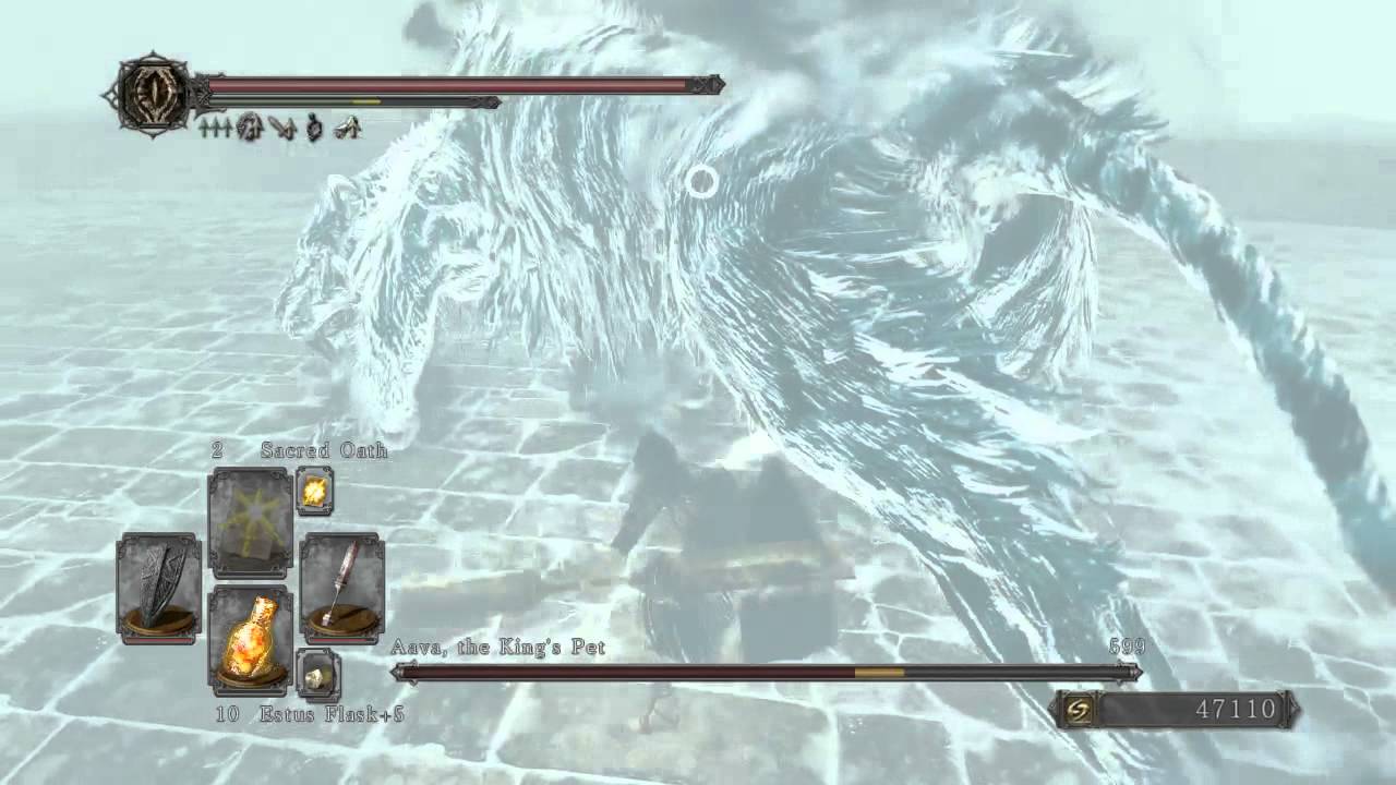 Dark Souls 2: Hard-Hitting Build Vs. Aava