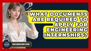 What Documents Are Required to Apply for Engineering Internships? - Your Engineering Future