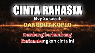 CINTA RAHASIA -  Elvy Sukaesih - Karaoke dangdut koplo (COVER) KORG Pa3X