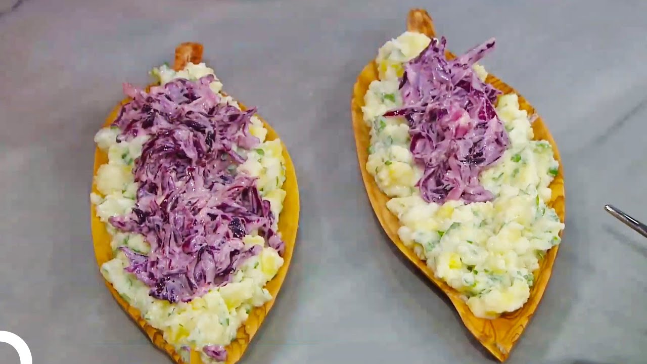 Kolay Patatesli Mor Lahana Salata Tarifi | Nermin'in Enfes Mutfağı