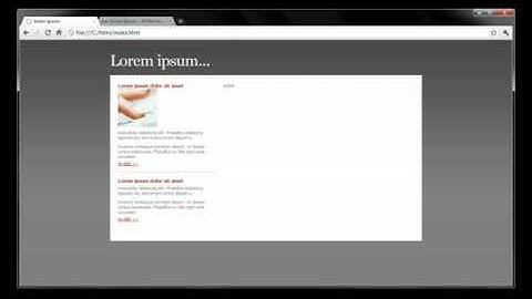 HTML és CSS programozás az alapoktól - 8. rész