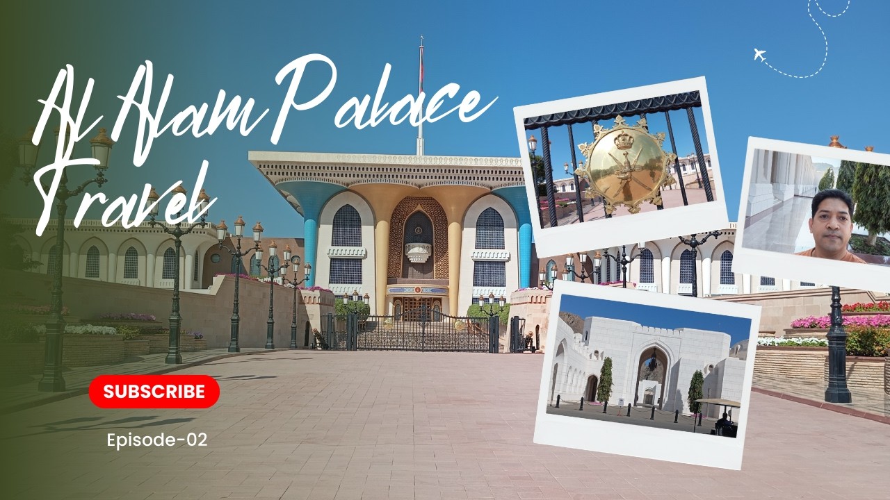 Amazing tour in Al Alam Palace (Ep-02)#travel #travelvlog  #muscat #oman
