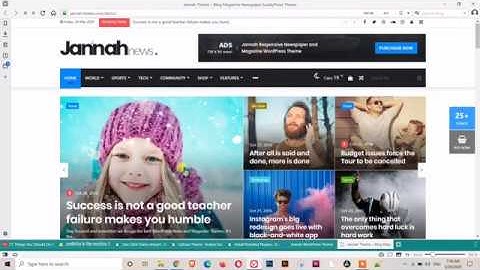 How to Set Up Jannah WordPress Theme | Step By Step Guid [Hindi]