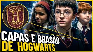 TODOS OS DETALHES DOS NOVOS UNIFORMES E O BRASÃO DE HOGWARTS DA SÉRIE HARRY POTTER