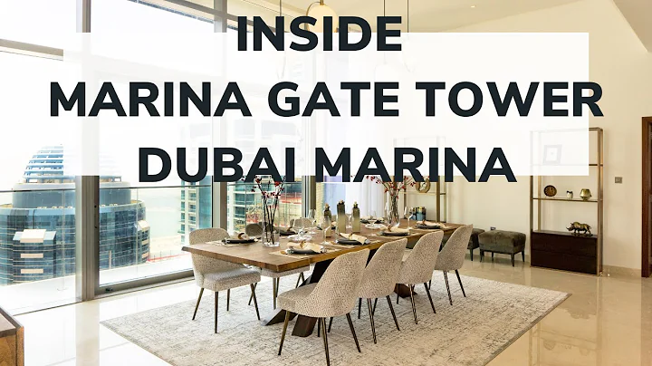 Marina Gate Tower 2 -  Show apartment tour #Dubai #Dubaimarina #marinagate