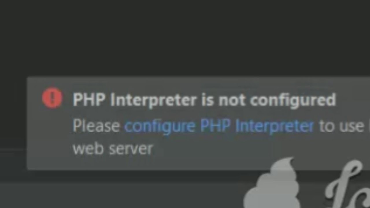 Php Interpreter Not Configured Phpstorm