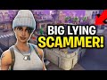 Dumbest Liar Ever Scams Himself! (Scammer Get Scammed) Fortnite Save The World