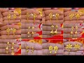 Daily wear gold earrings designs with price/1 gram daily wear gold earrings design/gold tops earring